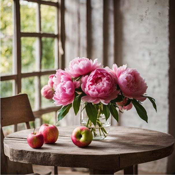 Blushing Peonies